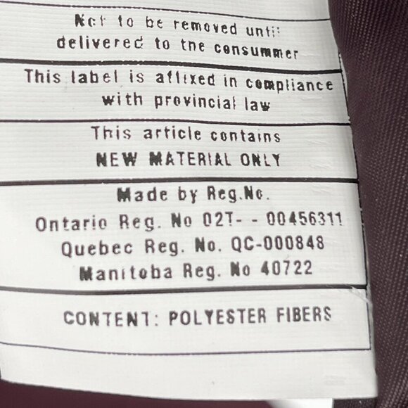 Reefer Wool Blend Coat by Lauren Ralph Lauren Burgundy Women’s Size 14P - Picture 9 of 11